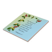 En de vrede van God die het Bijbelversum overstijg Tegeltje (Zijkant)