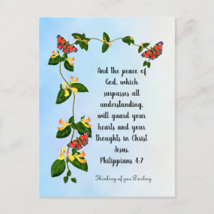 En de vrede van God... Phil 4:7 Briefkaart