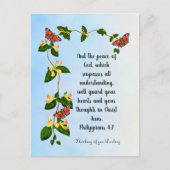 En de vrede van God... Phil 4:7 Briefkaart (Voorkant)