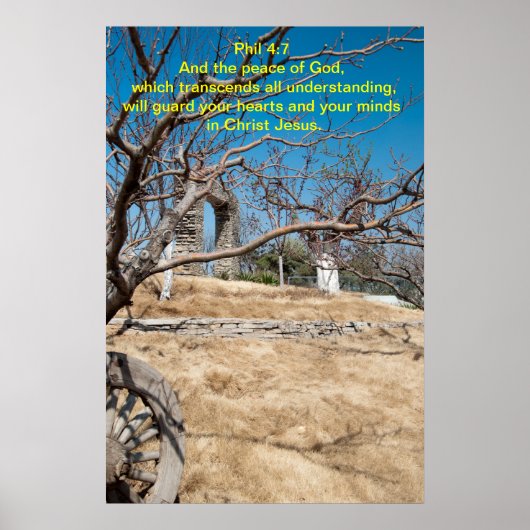 En de vrede van God, Poster (Voorkant)