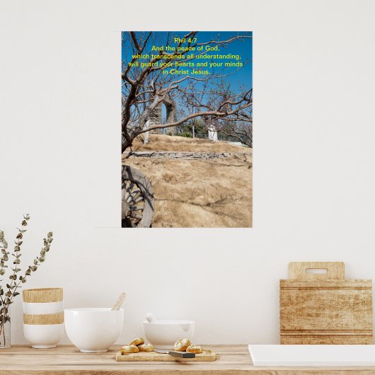 En de vrede van God, Poster (Keuken)