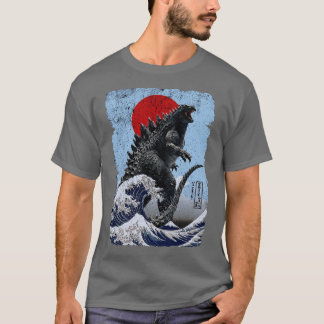 en de Wave Blue Rough T-shirt