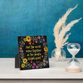 En de wereld kwam samen, Inspirivity Fotoplaat (Insitu)