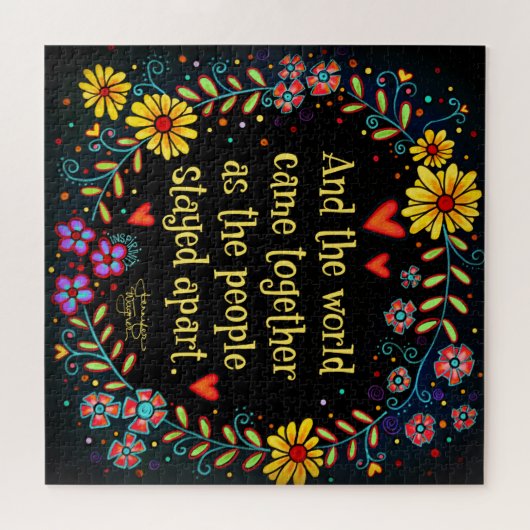 En de wereld kwam samen, Inspirivity Legpuzzel (Horizontaal)