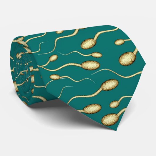 EN DE WINNER IS... (spermaontwerp) ~~ Stropdas (Opgerold)