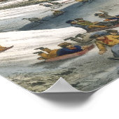 en de winterochtend poster (Hoek)