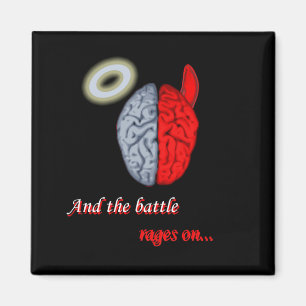 En de Woede van de Slag (Goed versus Kwaad) Magneet