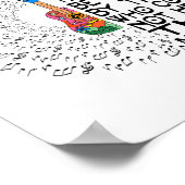 En degenen die werden gezien dansen werden gedacht poster (Hoek)