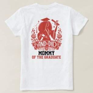 EN DID Urban Vrouw Silhouette Trendy Afstuderen T-shirt