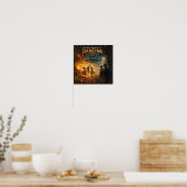 En die werden zien dansen poster (Keuken)