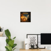 En die werden zien dansen poster (Thuiskantoor)