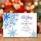 En dit is kerstfeest kaart