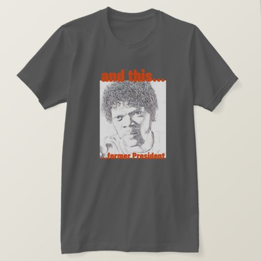 En dit voormalige President Debat 2024 meme T-shirt (Design voorkant)