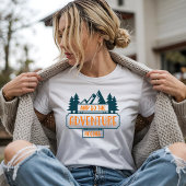 En dus begint het avontuur t-shirt