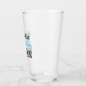 En dus begint ons avontuur | Pas getrouwd Cadeau Glas (Links)