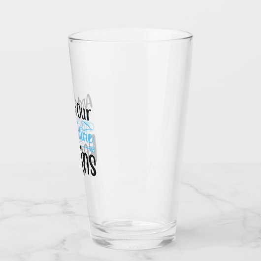 En dus begint ons avontuur | Pas getrouwd Cadeau Glas (Links)