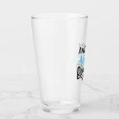 En dus begint ons avontuur | Pas getrouwd Cadeau Glas (Rechts)