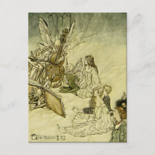 En een Fairy Song - Arthur Rackham Briefkaart