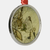En een Fairy Song - Arthur Rackham Metalen Ornament (Rechts)
