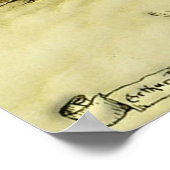 En een Fairy Song - Arthur Rackham Poster (Hoek)