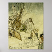 En een Fairy Song - Arthur Rackham Poster (Voorkant)