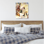 En een Fairy Song van Arthur Rackham Canvas Afdruk (Insitu (Slaapkamer))