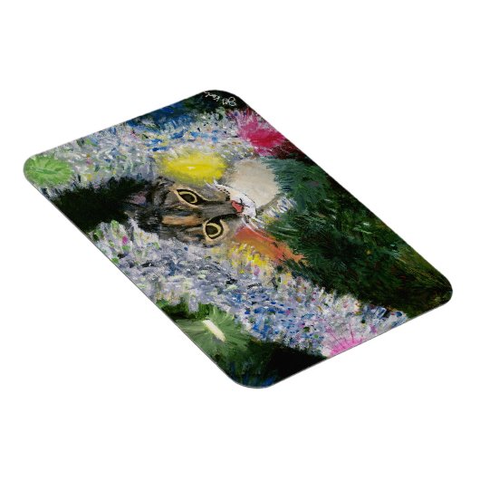 En een kat in een kerstboom magneet (Rechterzijde)