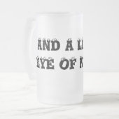 EN EEN KLEIN OGEN VAN NIEUWT! MATGLAS BIERPUL (Voorkant links)