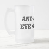 EN EEN KLEIN OGEN VAN NIEUWT! MATGLAS BIERPUL (Links)