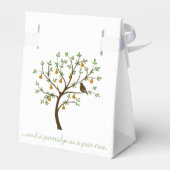 En een partridge in een perenboom bedankdoosjes (Achterkant)