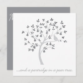 En een partridge in een perenboom kaart