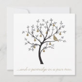 En een partridge in een perenboom kaart (Voorkant)