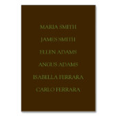 En een partridge in een perenboom kaart (Achterkant)