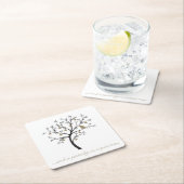 En een partridge in een perenboom kartonnen onderzetters (Insitu)