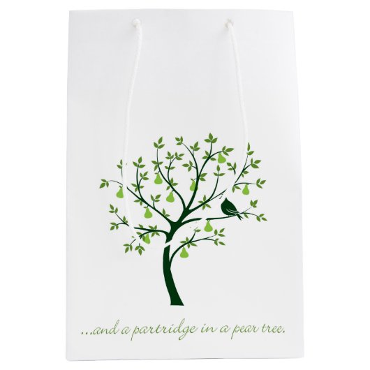 En een partridge in een perenboom medium cadeauzakje (Voorkant)