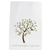 En een partridge in een perenboom medium cadeauzakje (Achterkant)