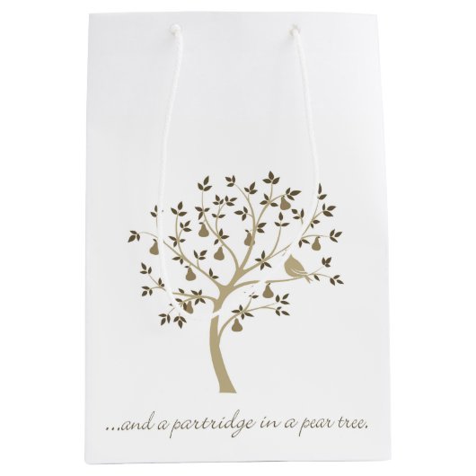 En een partridge in een perenboom medium cadeauzakje (Voorkant)