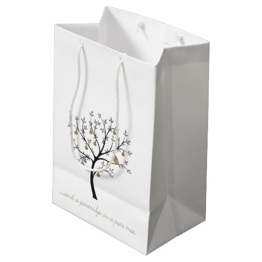 En een partridge in een perenboom medium cadeauzakje (Achterkant Gekanteld)