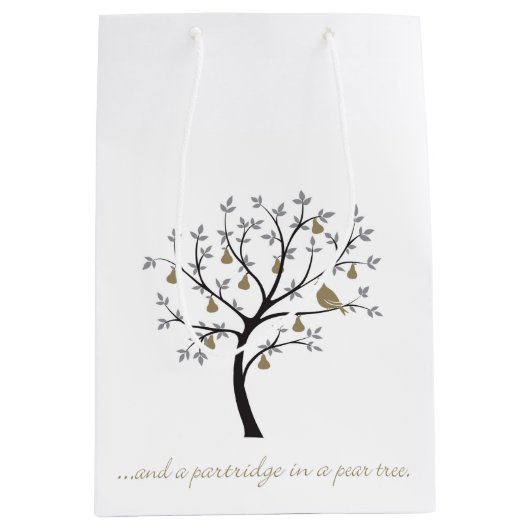 En een partridge in een perenboom medium cadeauzakje (Voorkant)