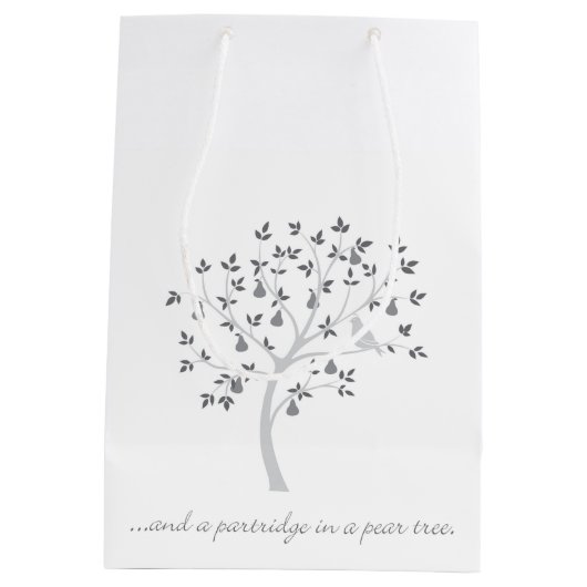 En een partridge in een perenboom medium cadeauzakje (Achterkant)