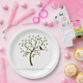 En een partridge in een perenboom papieren bordje (Feest)