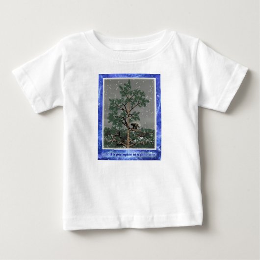 En een Porcupine in een pijnboom (Voorkant)