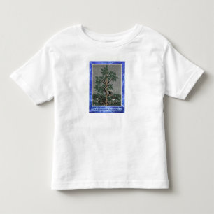En een Porcupine in een pijnboom Kinder Shirts