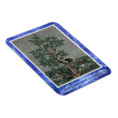 En een Porcupine in een pijnboom Magneet (Rechterzijde)