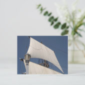 ... en een straatlantaarn om haar langs te sturen. briefkaart (Staand voorkant)