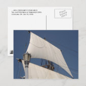 ... en een straatlantaarn om haar langs te sturen. briefkaart (Voorkant / Achterkant)