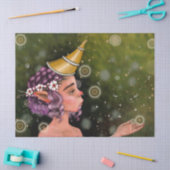 En el bosque, papel de seda tissuepapier (Craft)