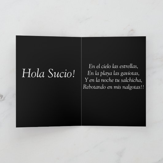 En el cielo las estrellas! kaart (Binnen)