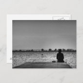 En el muelle briefkaart (Voorkant / Achterkant)