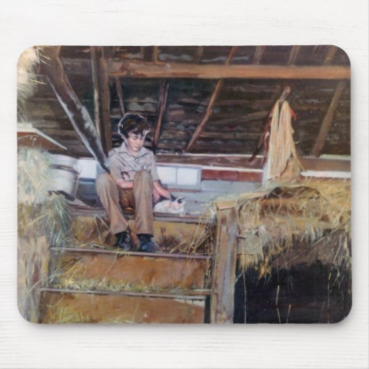 En el pajar/No palleiro/In de schuur Muismat (Voorkant)